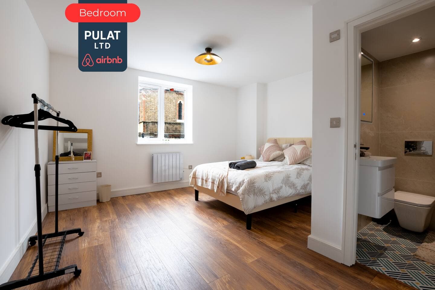 Bedroom at Pulat Ltd Short Lets & Serviced Accommodation